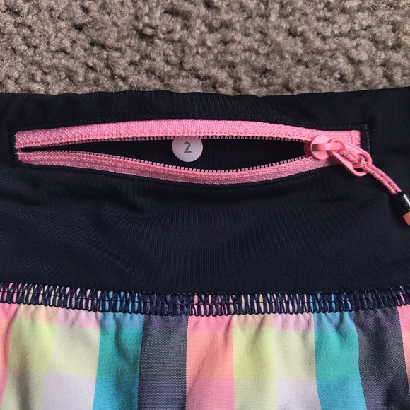 Lululemon Run Speed Short Sz 2 *2-way Stretch - Picture 7 of 8